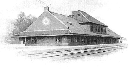 Northern Pacific Railroad Depot - Fargo, Exterior view