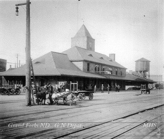 Great Northern Railway Depot - Grand Forks, Grand Forks, ND